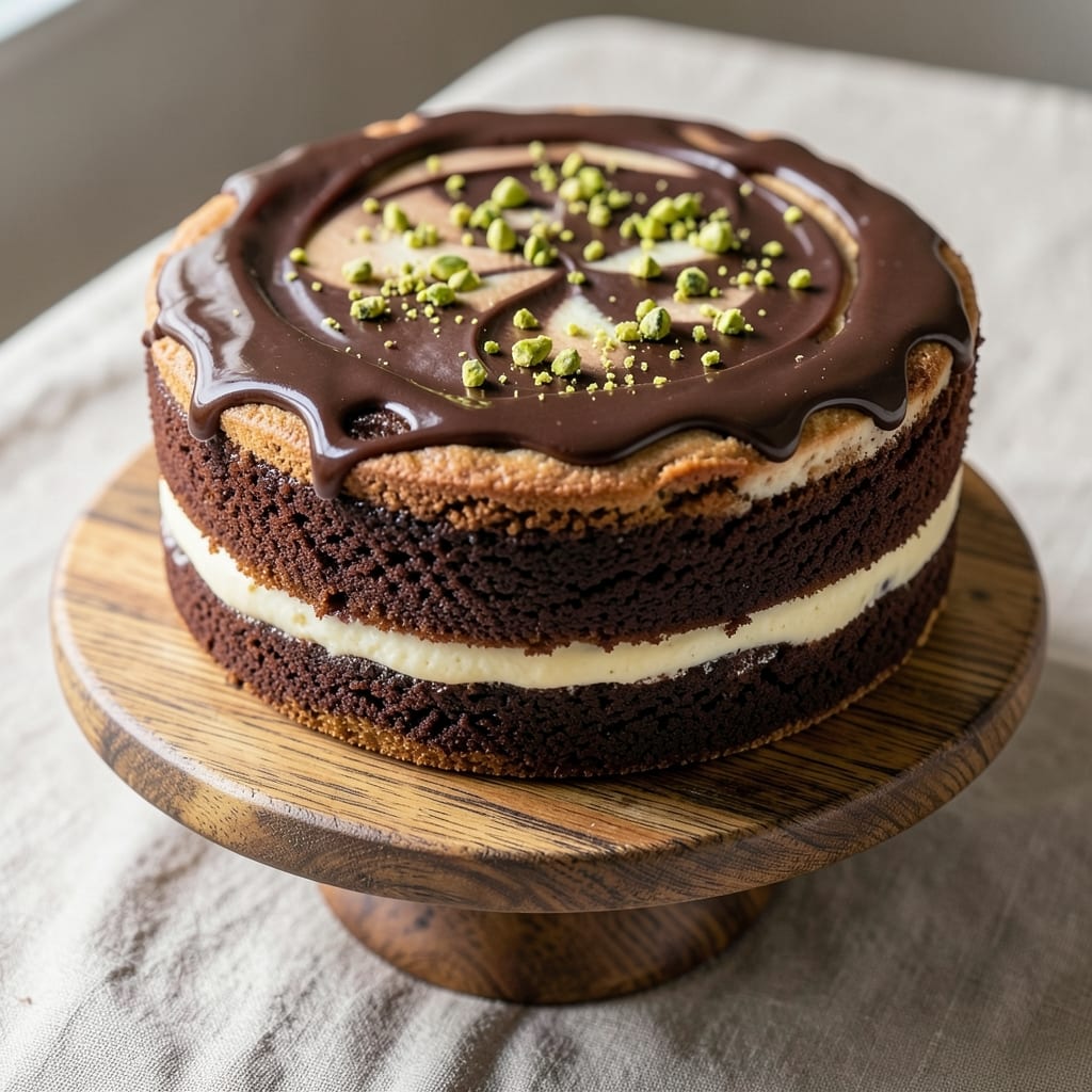 Bakery-Style Marble Cake Recipe: Swirled Vanilla-Chocolate Magic in One Pan
