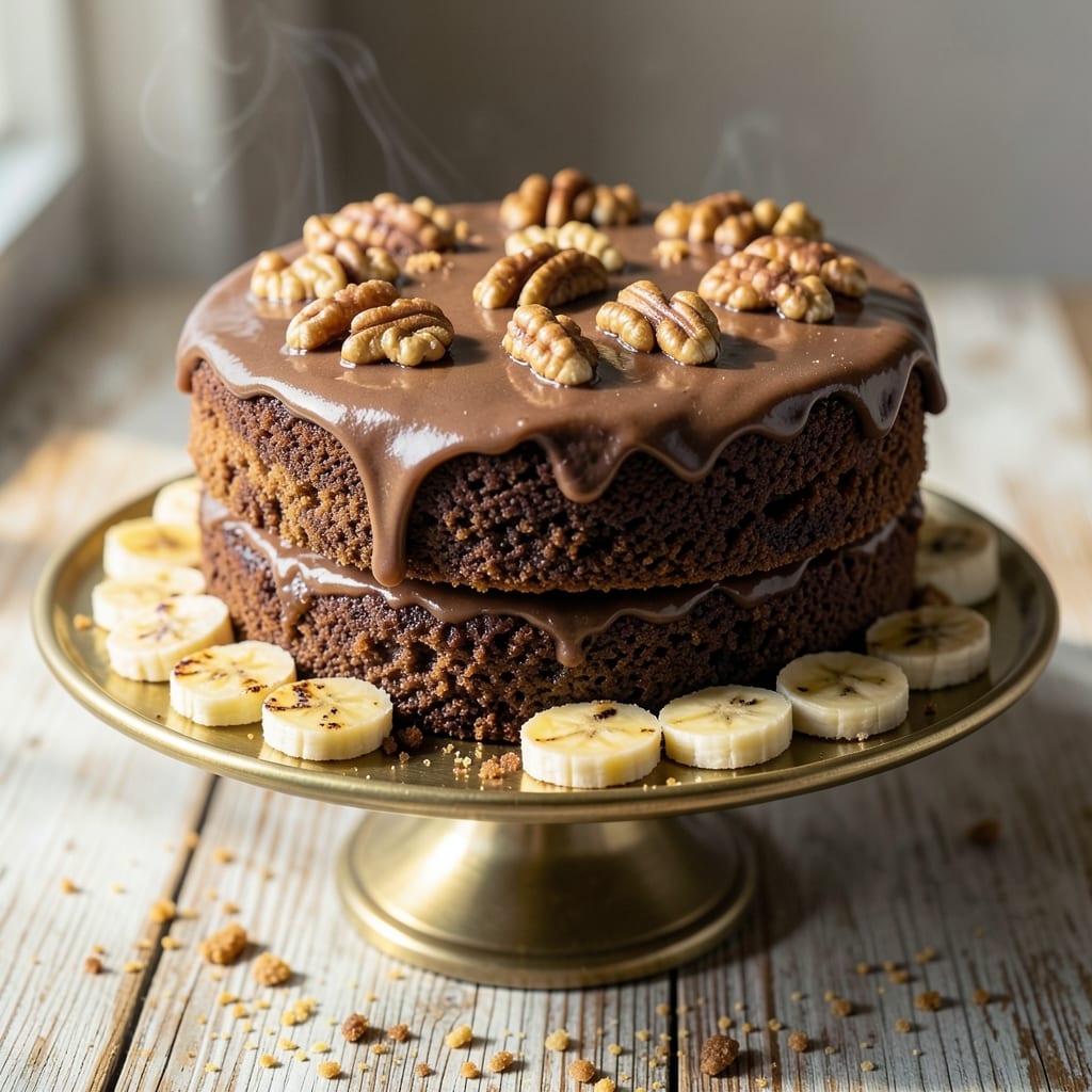 Banana Fudge Cake Recipe Jamie Oliver: Rich Chocolate Fudge Swirls in One Bowl