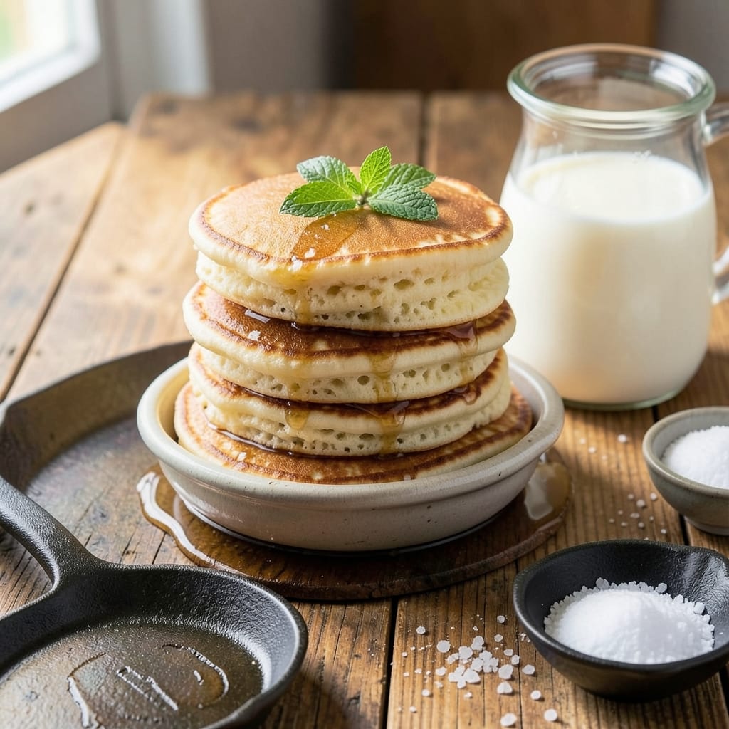 American Pancake Recipe Without Baking Powder: Fluffy Rise from Whisked Egg Magic