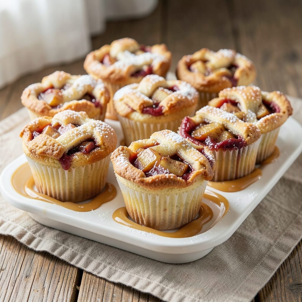 Apple Pie Filling Cupcakes Recipe: Mini Desserts With Crumb-Topped Magic
