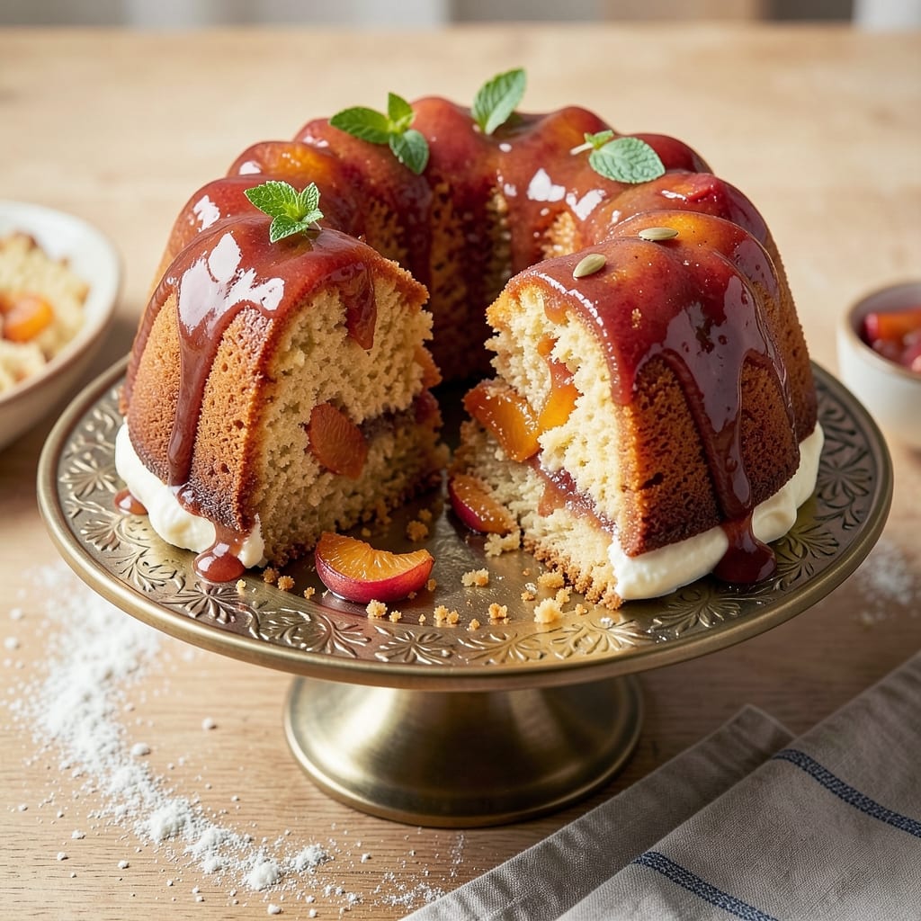 Apricot Bundt Cake Recipe: Zesty Citrus Swirls and Buttery Moisture