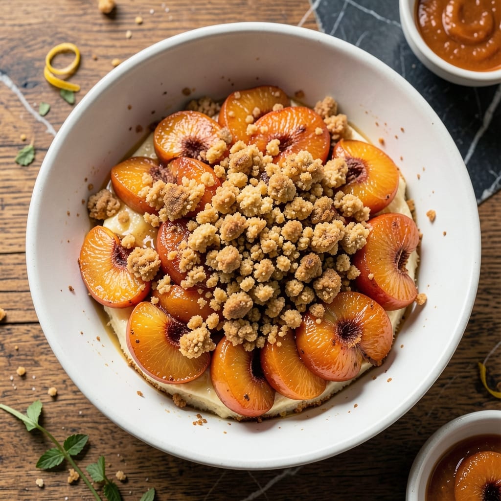 Apricot Crumble Cake Recipe: Buttery Streusel Crunch Over Jammy Filling