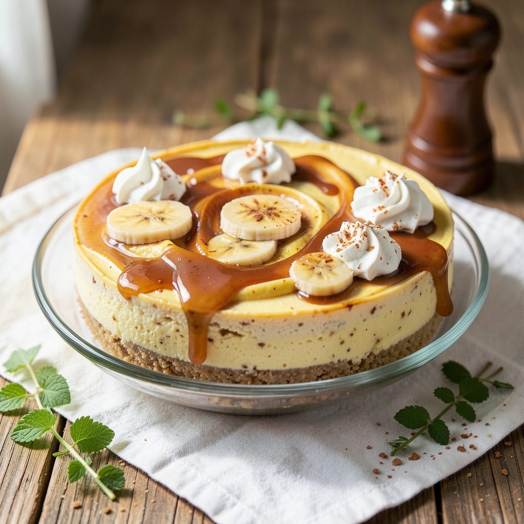 Banana Cream Protein Cheesecake Recipe: High-Protein Swirls With No Guilt