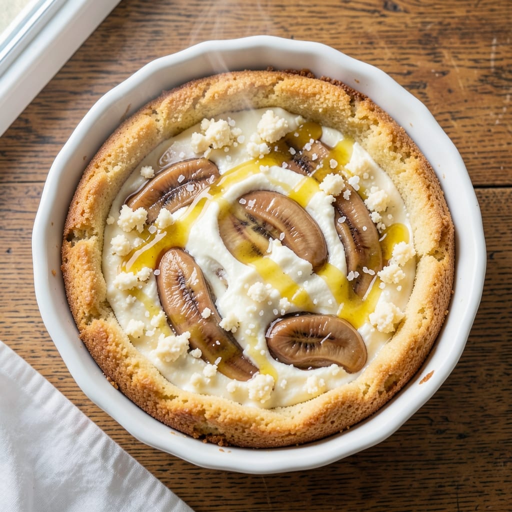 Banana Cake Recipe With White Cake Mix: Moist Layers and Caramelized Banana Swirls