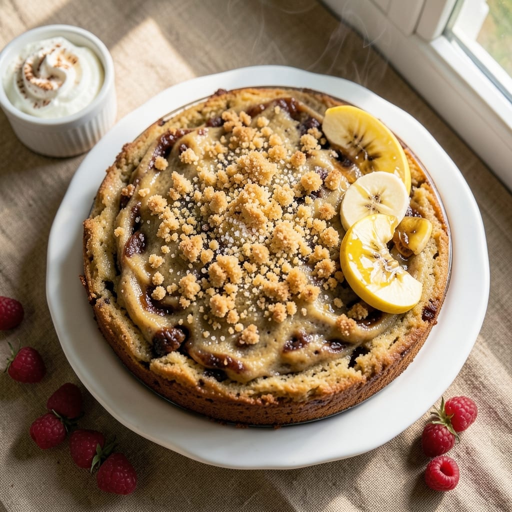 Banana Cake Recipe Using All-Purpose Flour: Moist Crumb With Banana Swirls