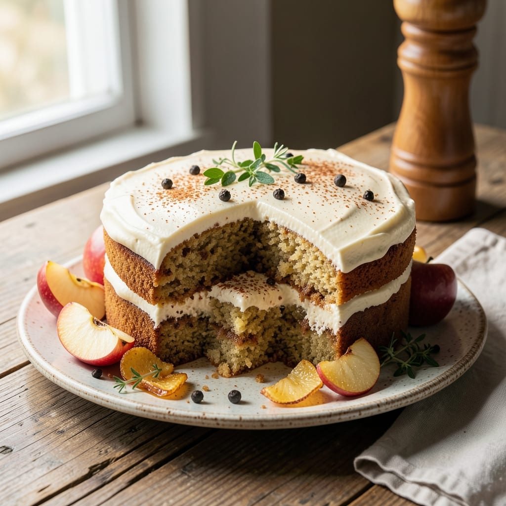 Alton Brown's Apple Cake Recipe: Spiced Moisture With Caramelized Top Crunch