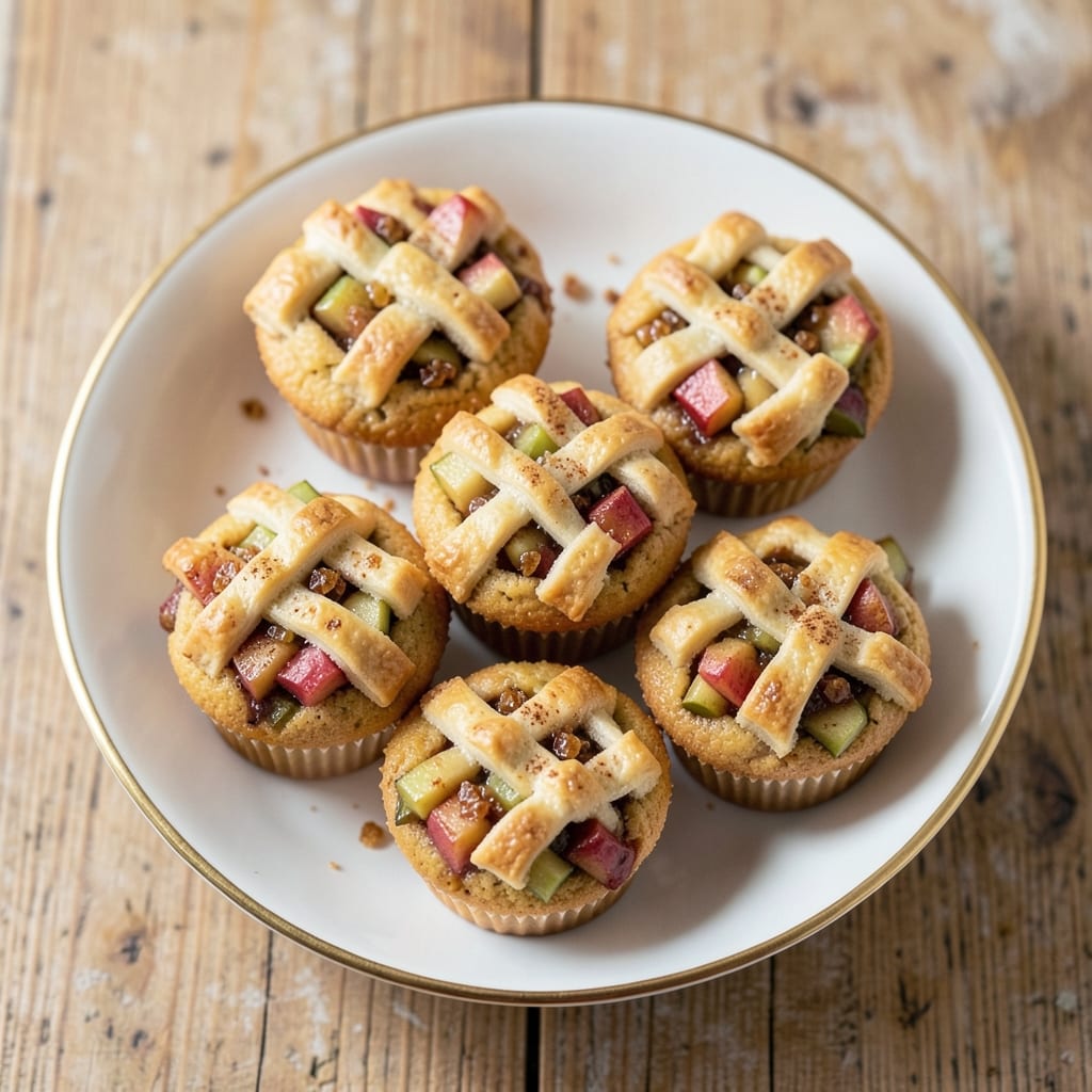 Apple Pie Cupcake Treats Recipe: Mini Desserts With Crusty Crowns