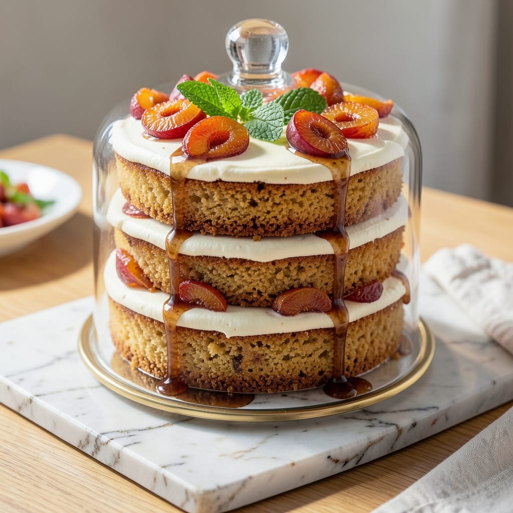 Apricot Brandy Cake Recipe: Boozy Fruit Swirls and Buttery Crust Magic