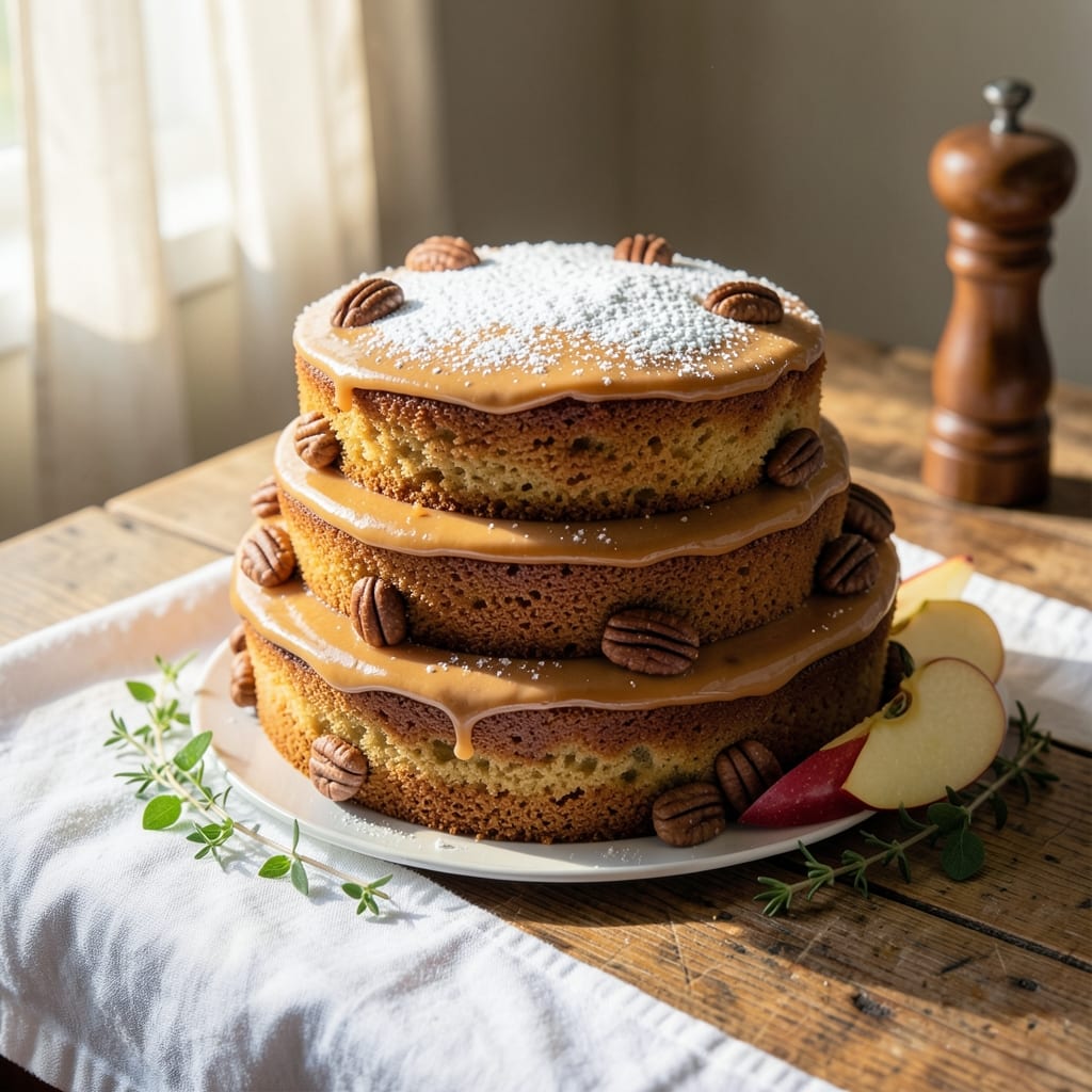 Apple Butter Cake Mix Recipe: Warm Spice Streusel Hugs Moist Layers