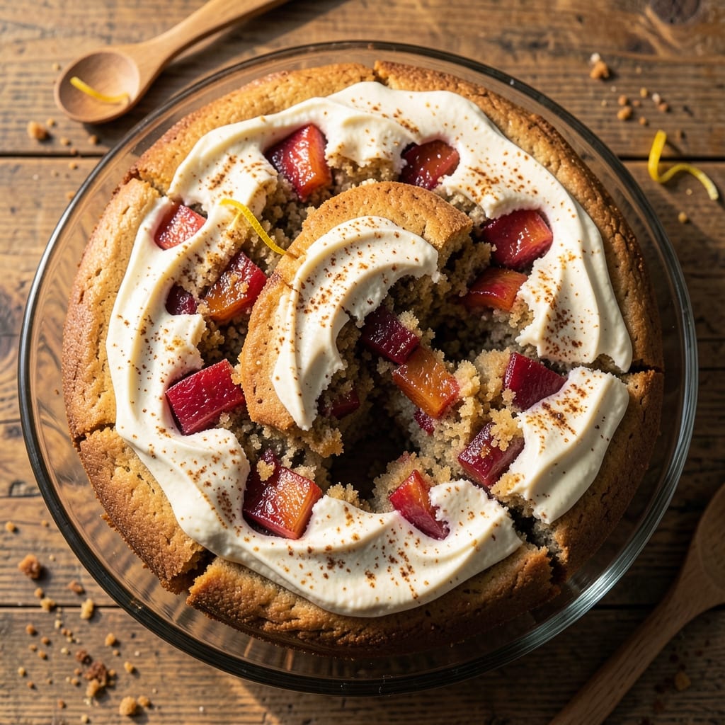 Apple Cream Cheese Pound Cake Recipe: Spiced Apple Filling and Cream Cheese Frosting Fusion