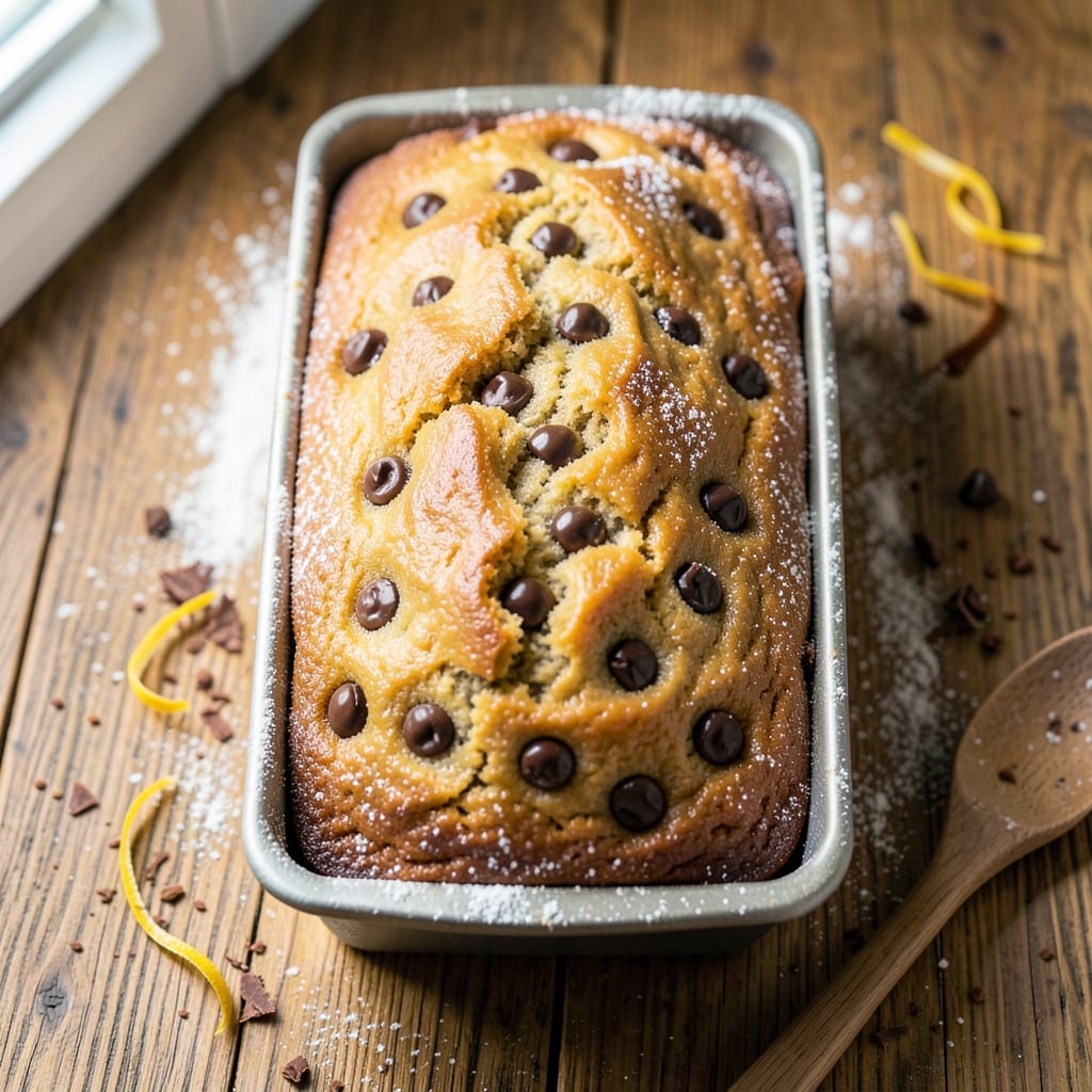 Banana Chocolate Chip Loaf Cake Recipe: Moist Crumb with Melty Chocolate Chunks