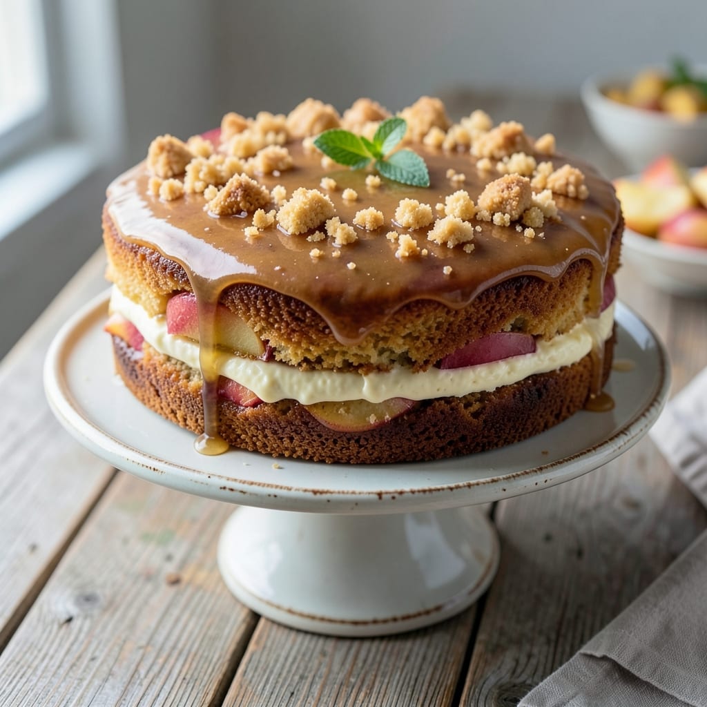 Apple Cake Recipe With Oil And Yogurt: Ultra-Moist Crumb and Buttery Streusel Fusion