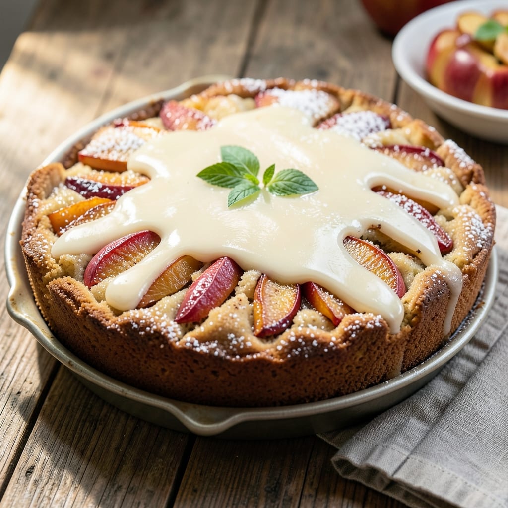 Apple Cake Recipe in a 13x9 Pan: Spiced Apple Layers with Buttery Streusel Crown