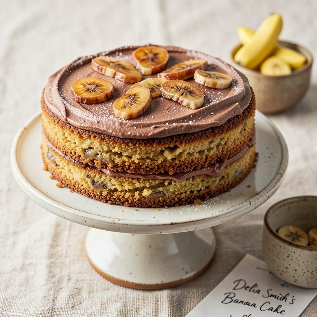 Delia Smith's Banana Cake Recipe: Spiced Moistness With Caramelized Top Secrets