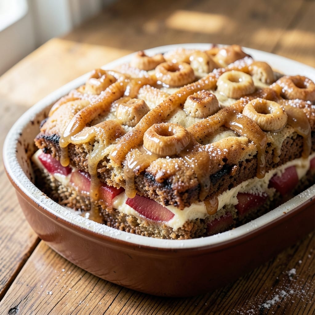 Apple Cider Donut Coffee Cake Recipe: Spiced Apple Streusel Swirls in One Bake