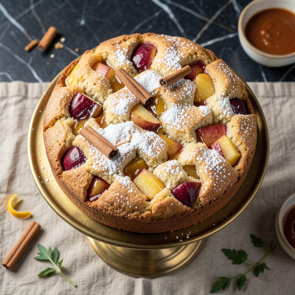 Apple Scone Cake Recipe: Buttery Layers and Spiced Apple Crunch