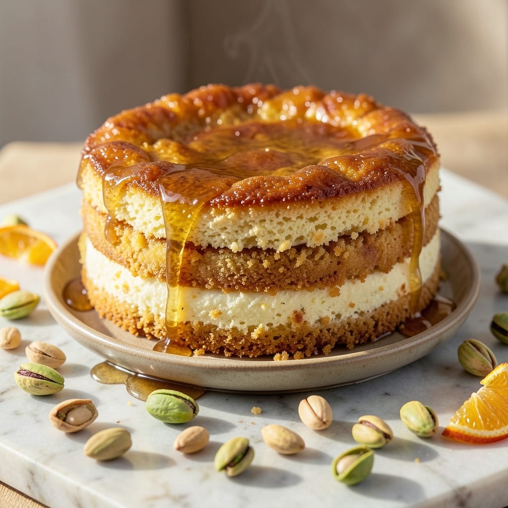 Arabic Honey Cake Recipe: Warm Spice and Golden Crunch in One Bite