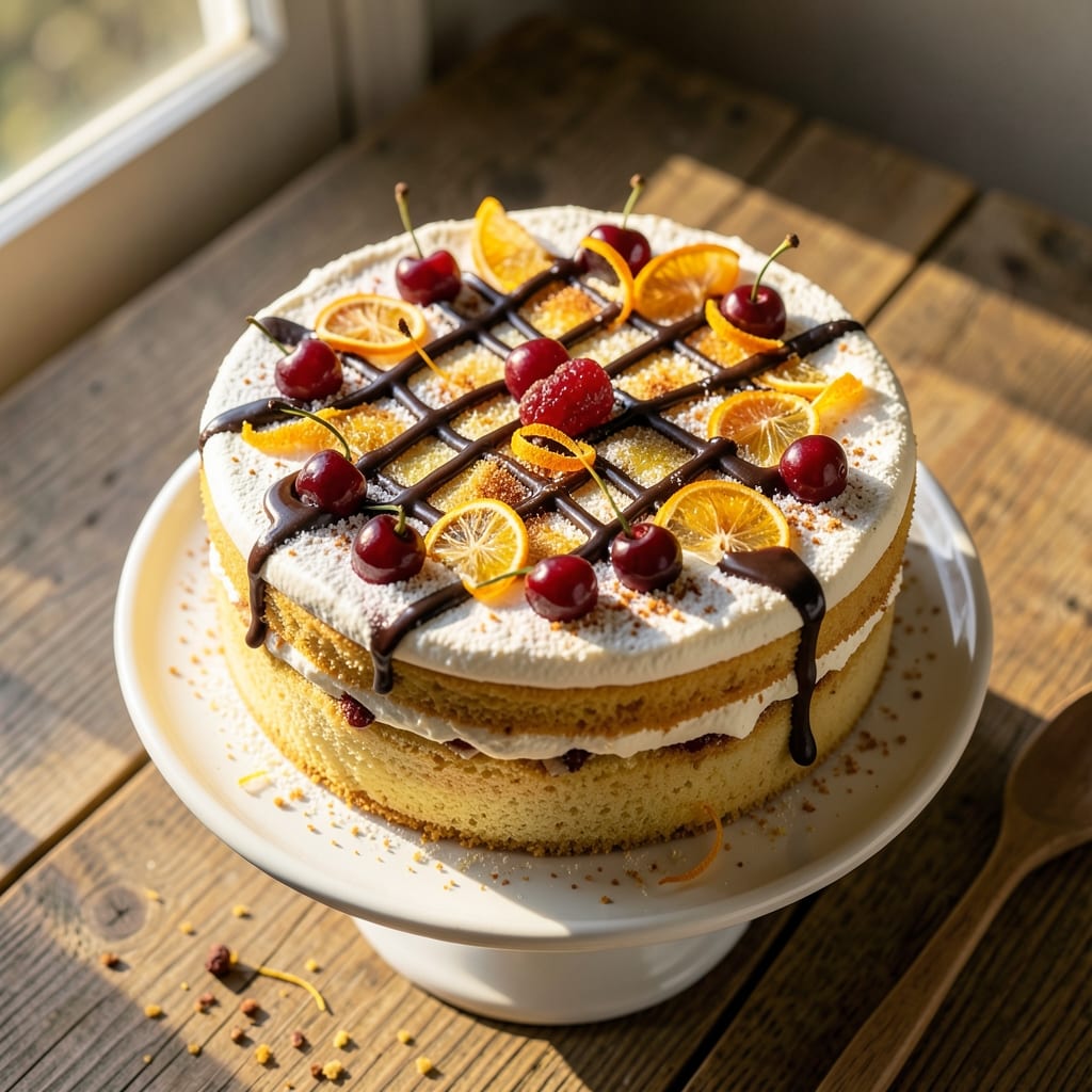 Authentic Italian Cassata Cake Recipe: Sicilian Ricotta and Candied Fruit Layers