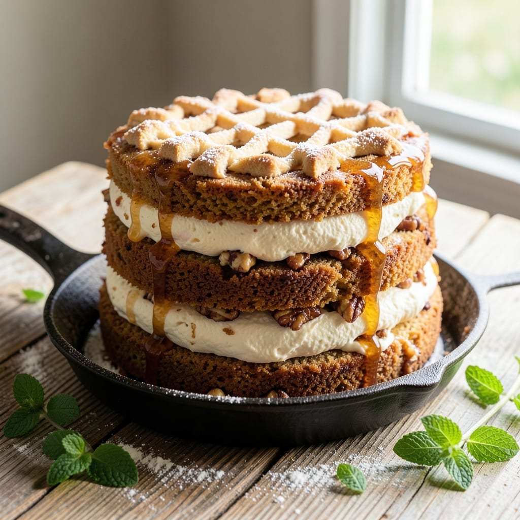 Amish Funny Cake Recipe: Layered Vanilla and Spice Magic