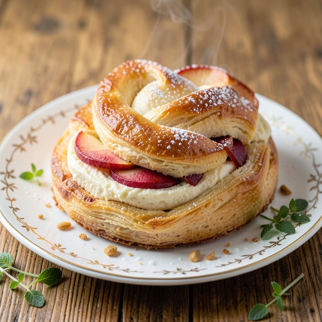 Apple Pie Cheesecake Braid Recipe: Twisted Layers of Spiced Apple and Creamy Cheesecake