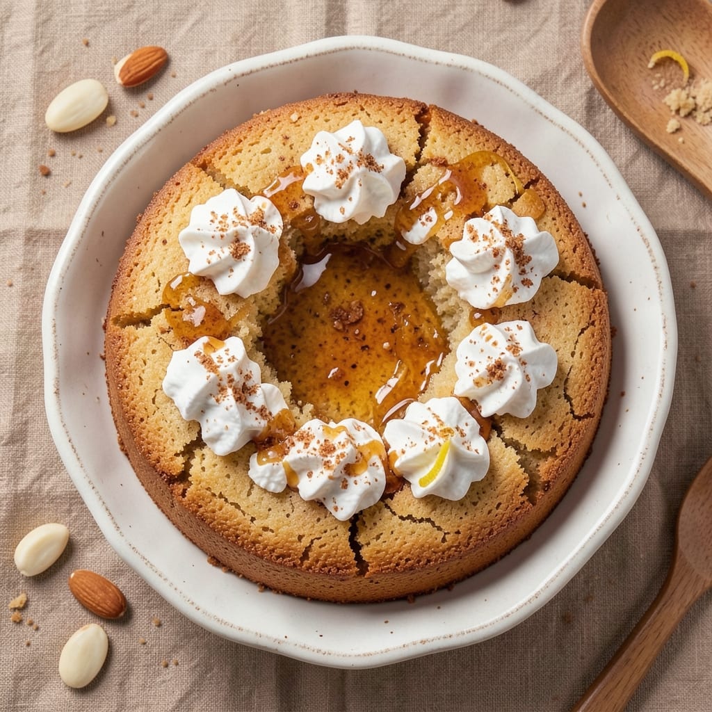 Amaretto Sponge Cake Recipe: Nutty Liqueur Infusion in Light Layers