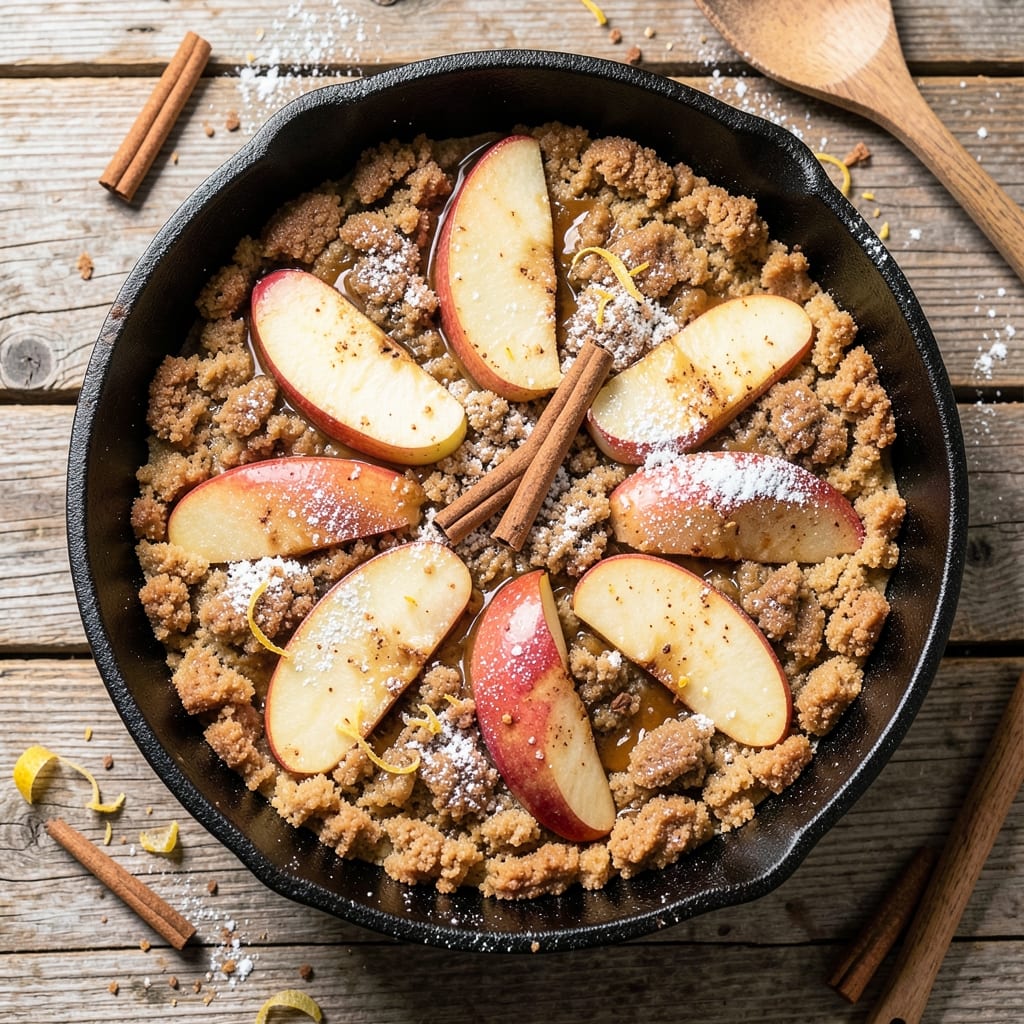 Apple Dump Cake With Fresh Apples Crockpot Recipe: Slow-Cooked Spice-Infused Warmth