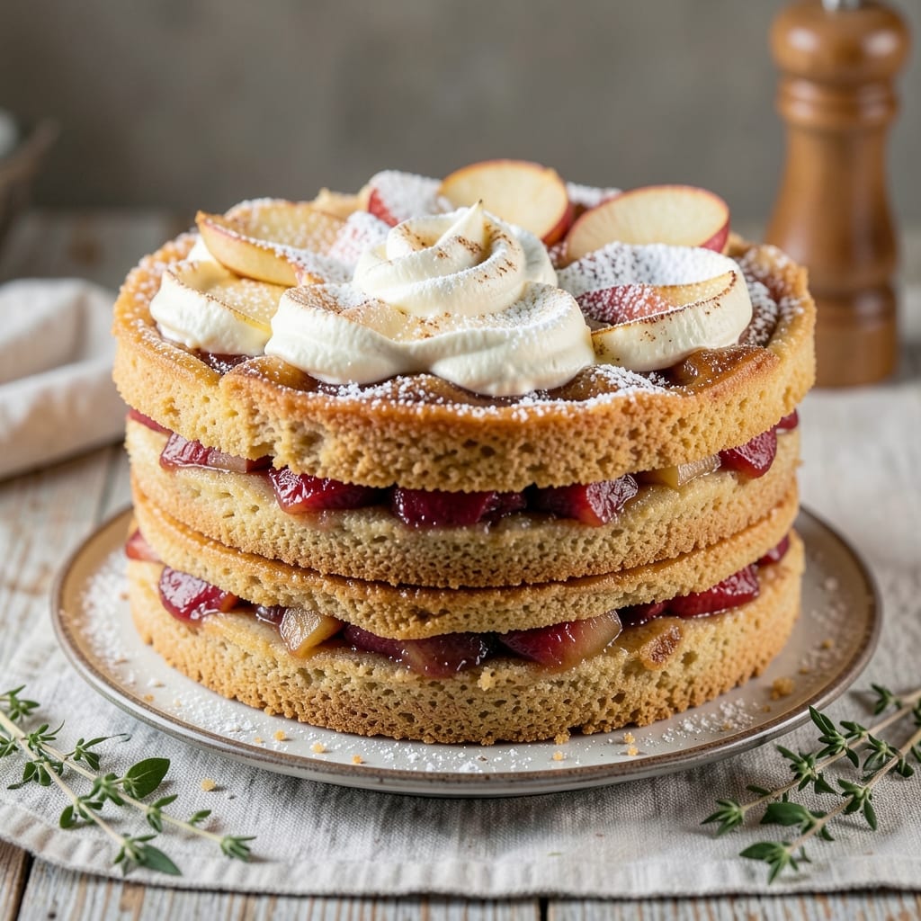 Apple Pie Cake Recipe From Scratch: Spiced Apple Layers and Buttery Streusel Crunch
