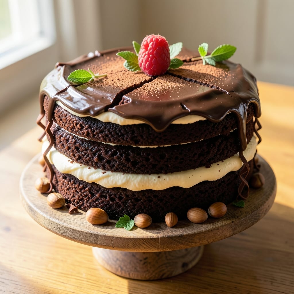 Aunt Beatty's Chocolate Cake Recipe: Velvet Fudgy Cores and Rich Cocoa Swirls