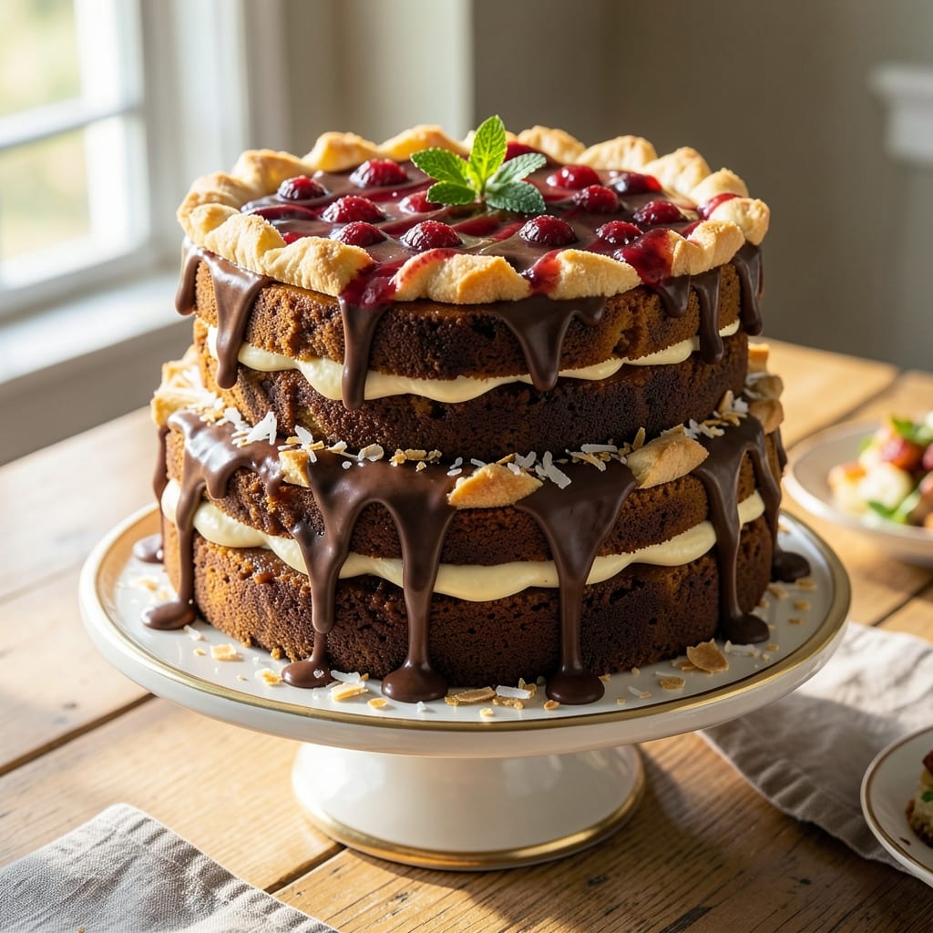 Bahamian Benny Cake Recipe: Rum-Infused Layers and Spiced Yogurt Frosting