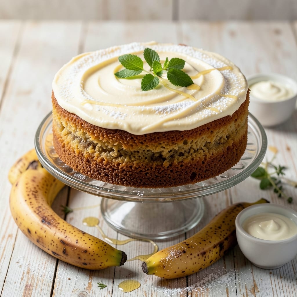 Nisha Madhulika's Banana Cake Recipe: Velvety Moisture With Caramelized Banana Swirls