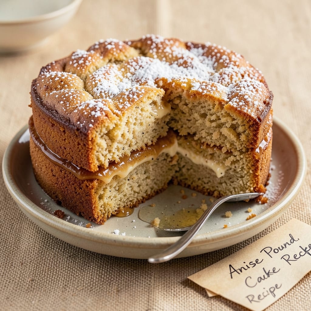 Anise Pound Cake Recipe: Licorice-Kissed Moisture With Crumb-Top Crunch