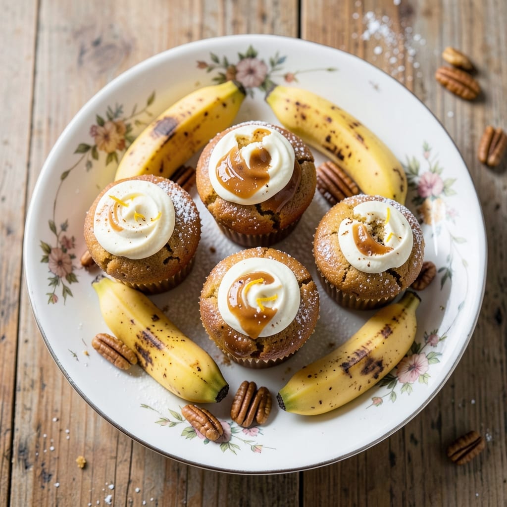Martha Stewart's Banana Cupcake Recipe: Banana-Filled Surprise With Vanilla Bean Frosting