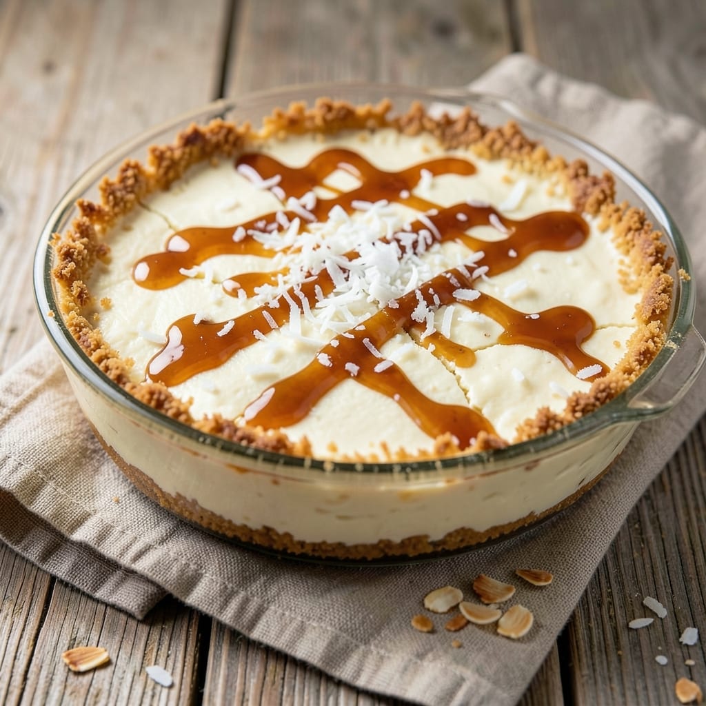 Baked Coconut Cheesecake Recipe: Tropical Creaminess With Crunchy Top