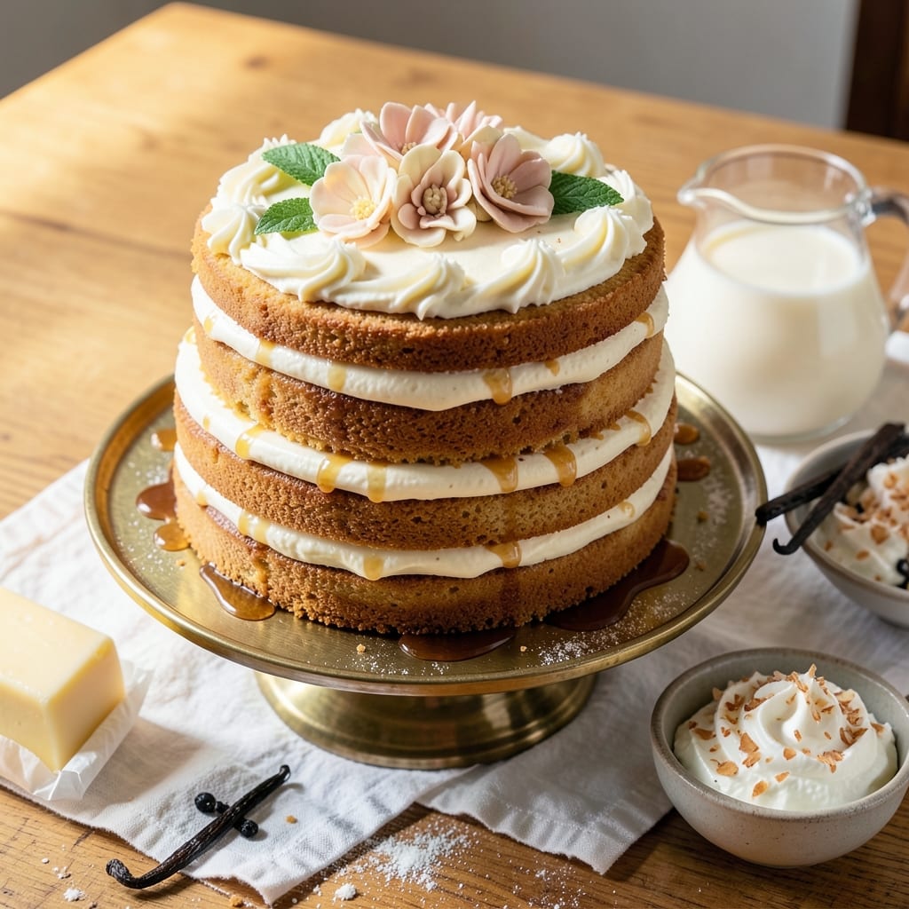 Bake Cake at Home Recipe: Foolproof Layers With Vanilla Bean Infusion