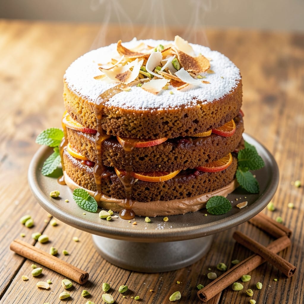 Bahamas Cake Lebanon Recipe: Coconut Rum Infusion in Layers