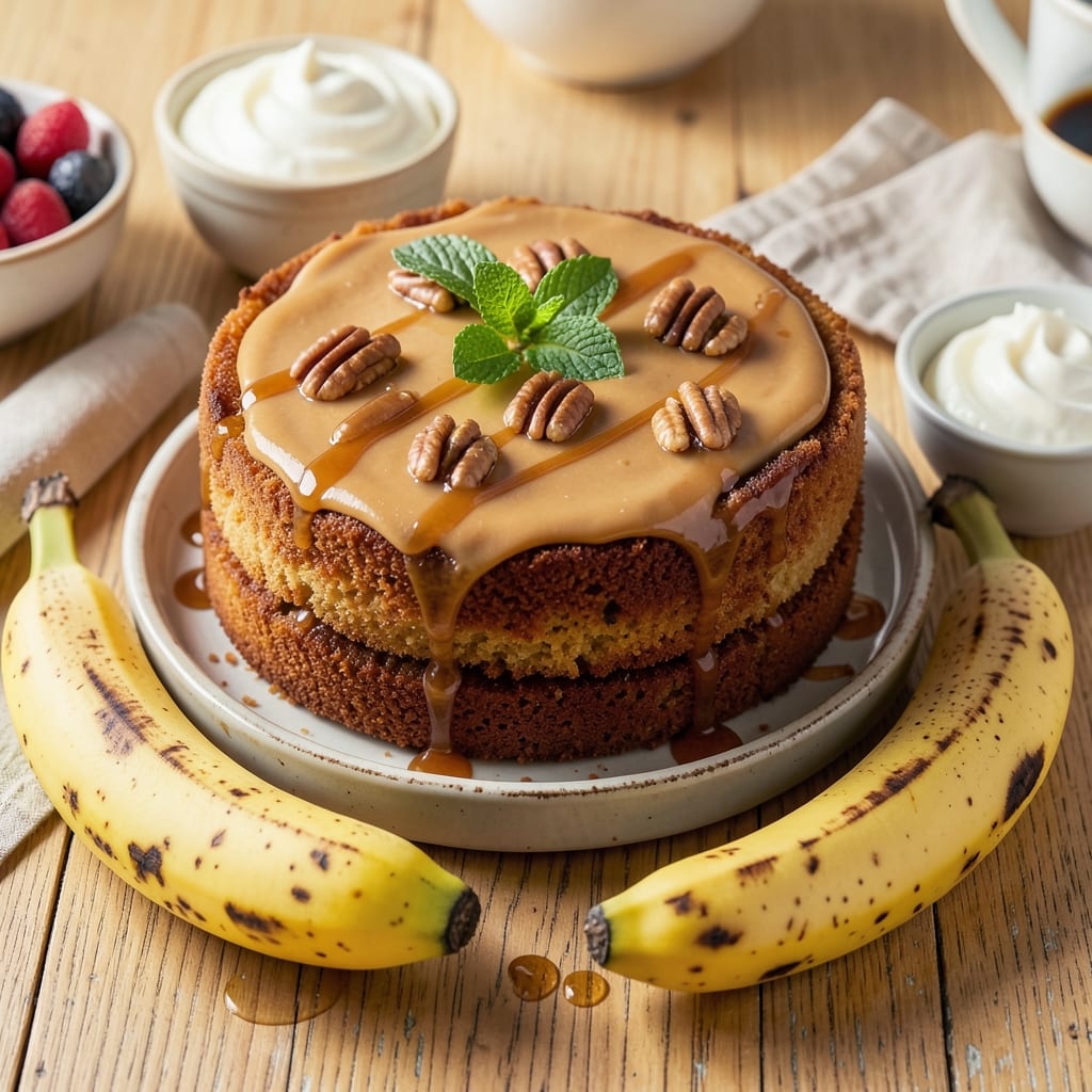 Banana Sour Cream Brown Sugar Cake Recipe: Deep Moisture With Caramelized Top