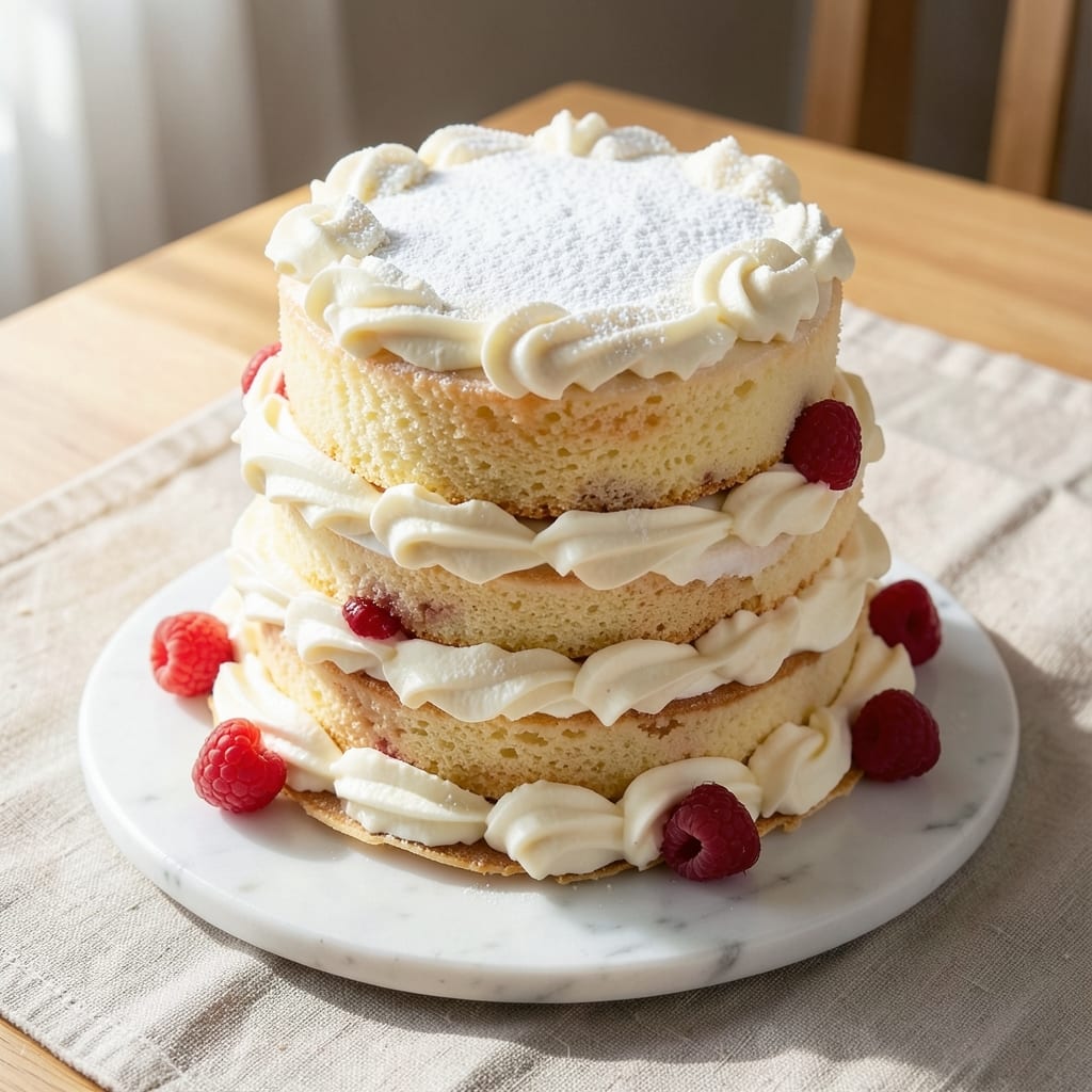Mary Berry's Angel Cake Recipe: Light-as-Air Vanilla Cloud With Buttery Layers