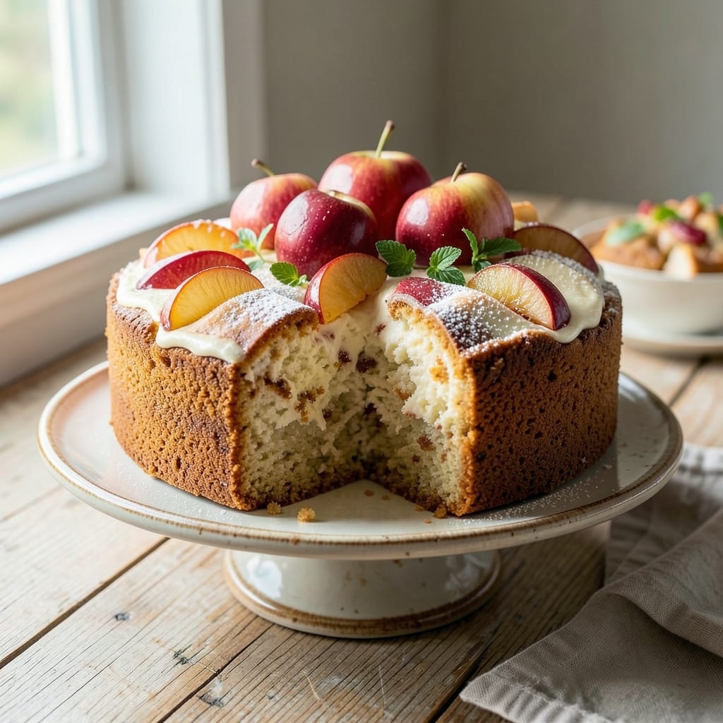 Baked By Melissa Apple Cake Recipe: Spiced Apple Layers and Buttery Streusel Crunch