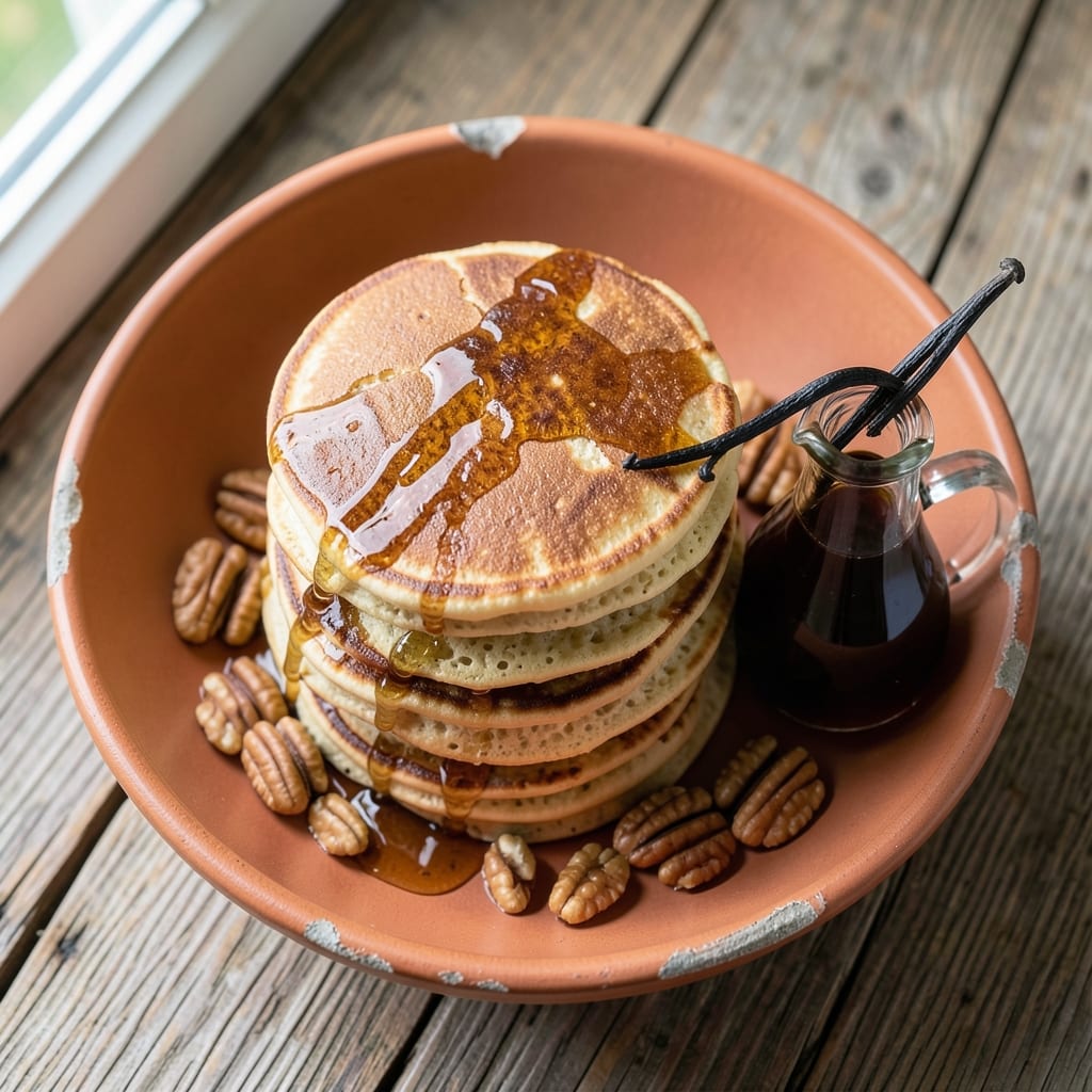 Arrowhead Mills Gluten Free Pancakes Recipe: Fluffy Stacks With Vanilla Bean Swirl Magic